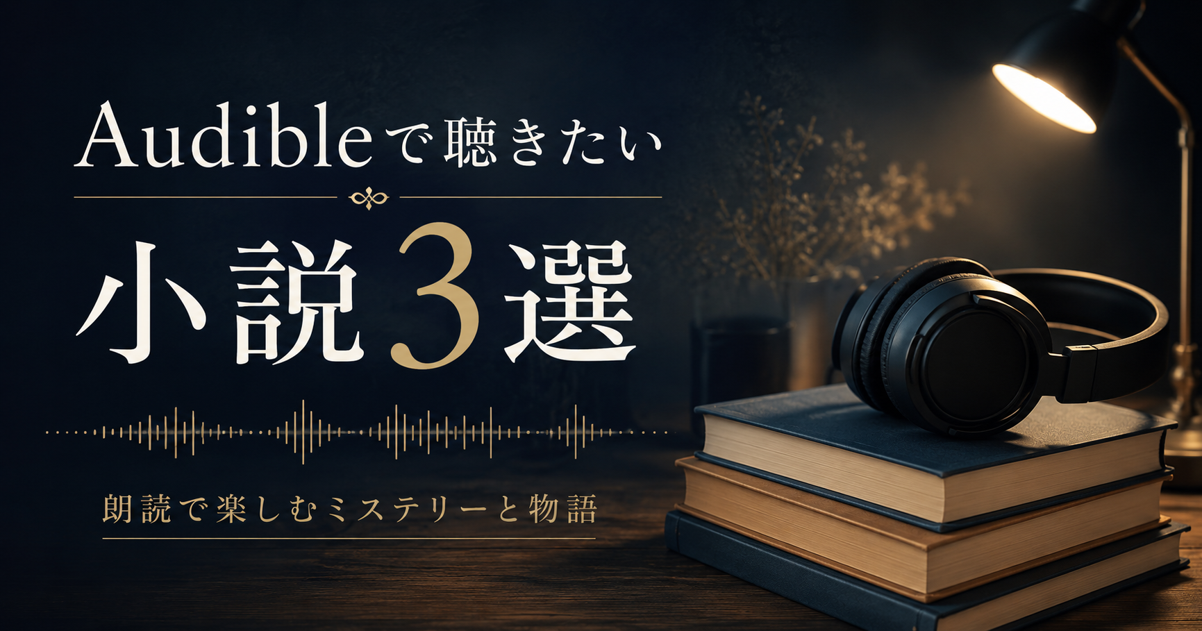 Audible3選アイキャッチ